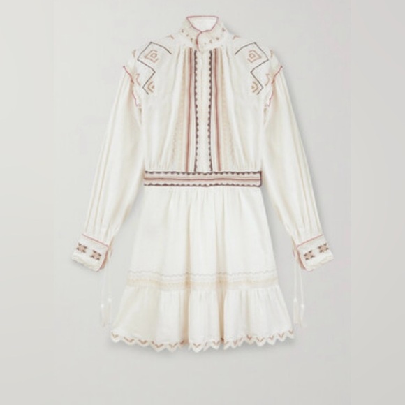 Etro cotton embroidered Dress NEW - Picture 2 of 12